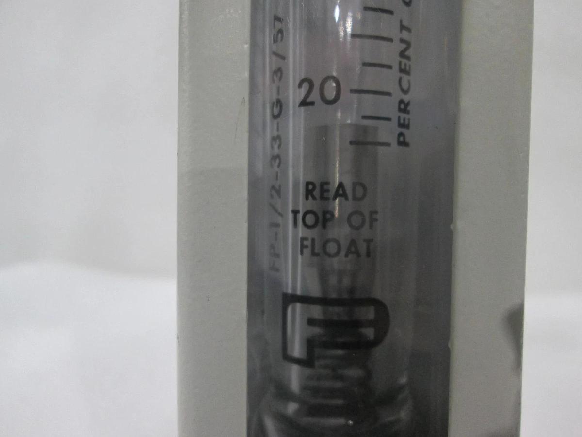 Used ABB, FP-1/2-33-G-3/57, Flowmeter, 800A664U26, 18 SCFM, 0-100, Used