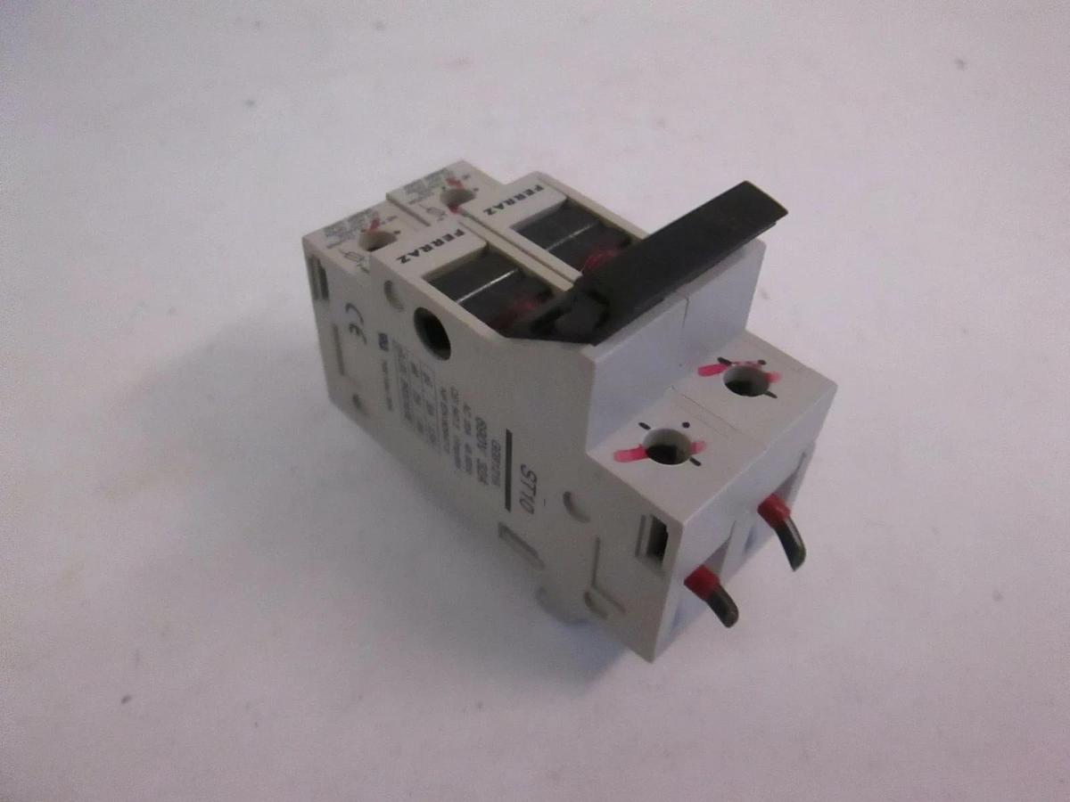 Ferraz Fuse Holder, ST10, 32A 690V, Lot of 2