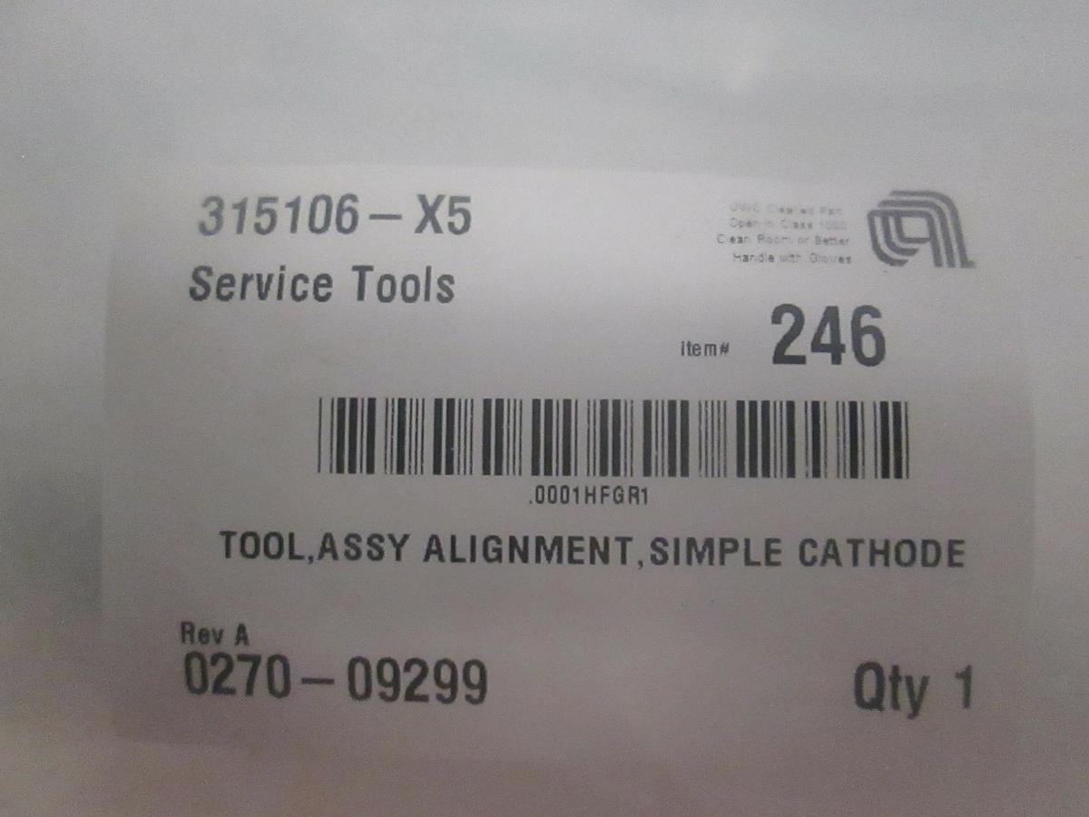 AMAT, 0270-09299 TOOL,ASSY ALIGNMENT,SIMPLE CATHODE, New