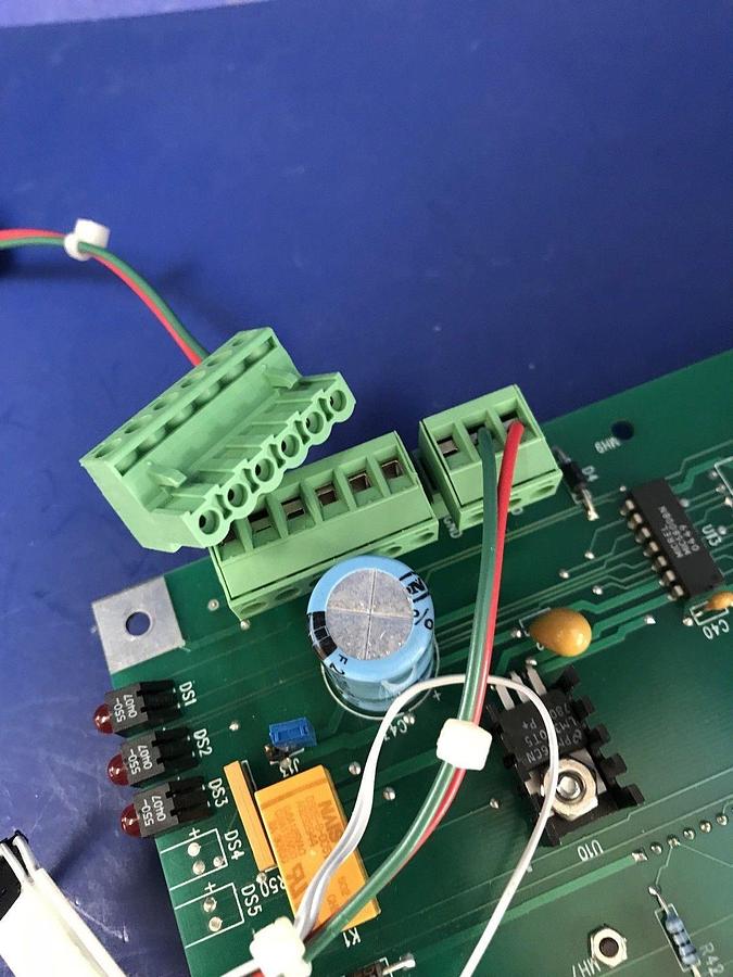 Used ICCI PCB Assembly 8002797 Rev E, 3 Zone Type R, Used