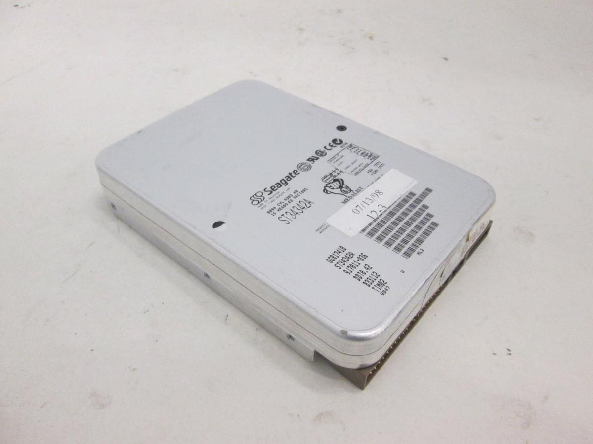 Used Seagate, Medalist Hard Drive, ST34342A, Used
