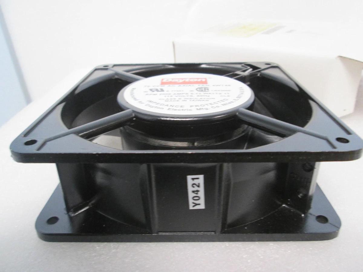 Dayton, AC Axial Fan, 70 CFM, 4WT48, 115V, 2000 RPM, New