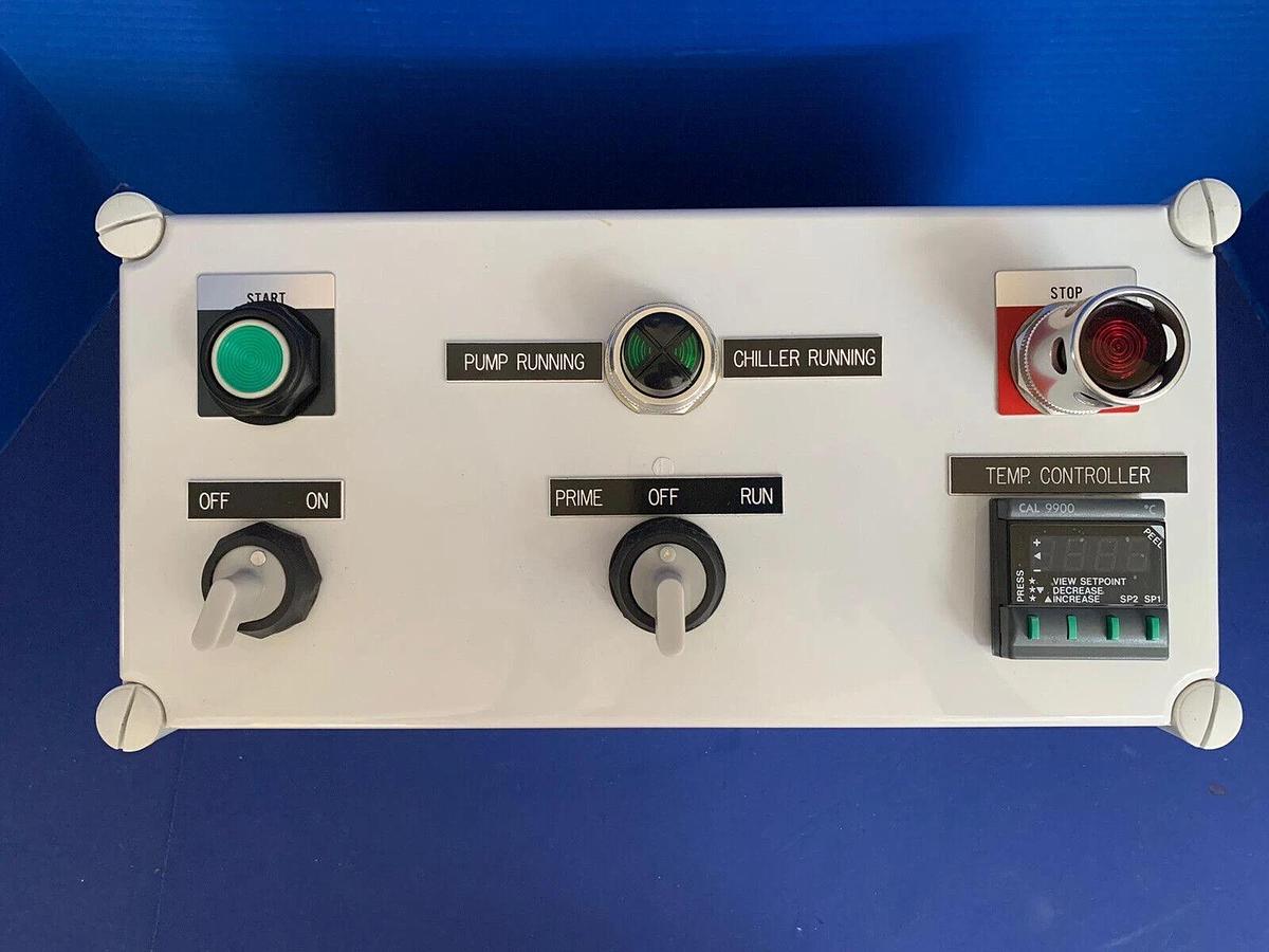 Used Pump & Chiller Controller with CAL 9900 Temperature Controller, Used