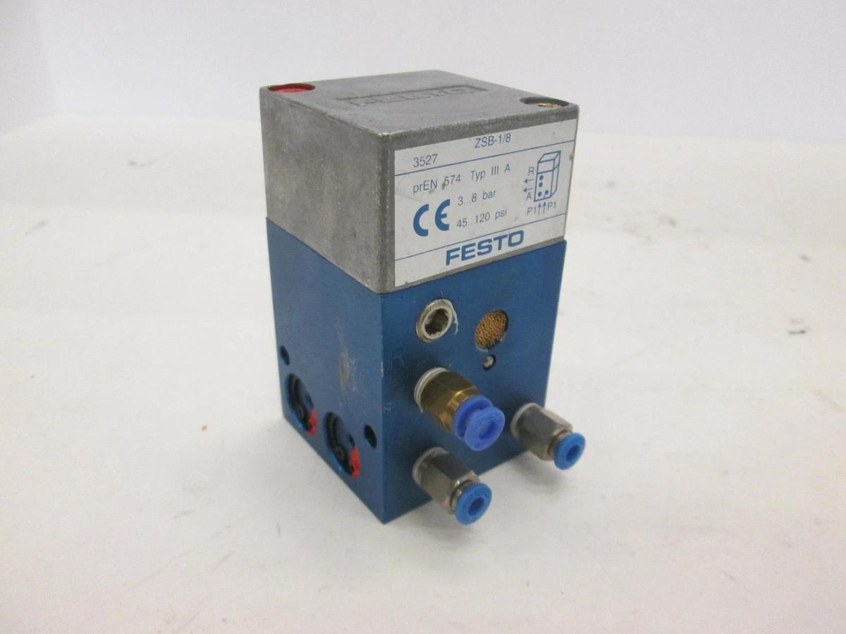 Used FESTO, ZSB-1/8, Control Block, Used