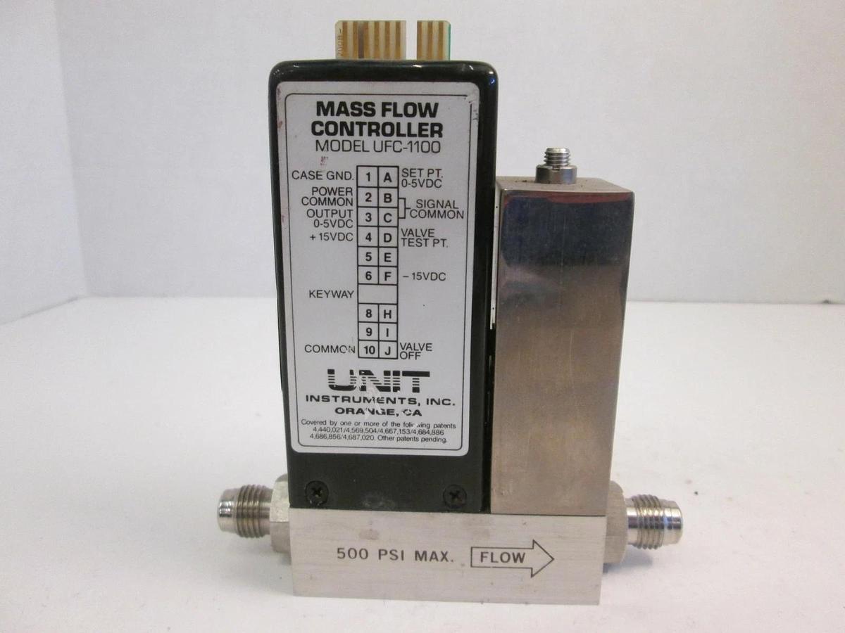 Used Unit UFC-1020 Mass Flow Controller MFC, N2O, 500 SCCM