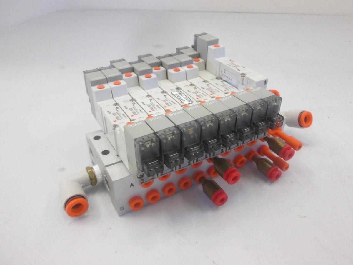 Used SMC, SY3240-5LOZ/ SY3140-5LOZ, Solenoid Valve Assy, Used