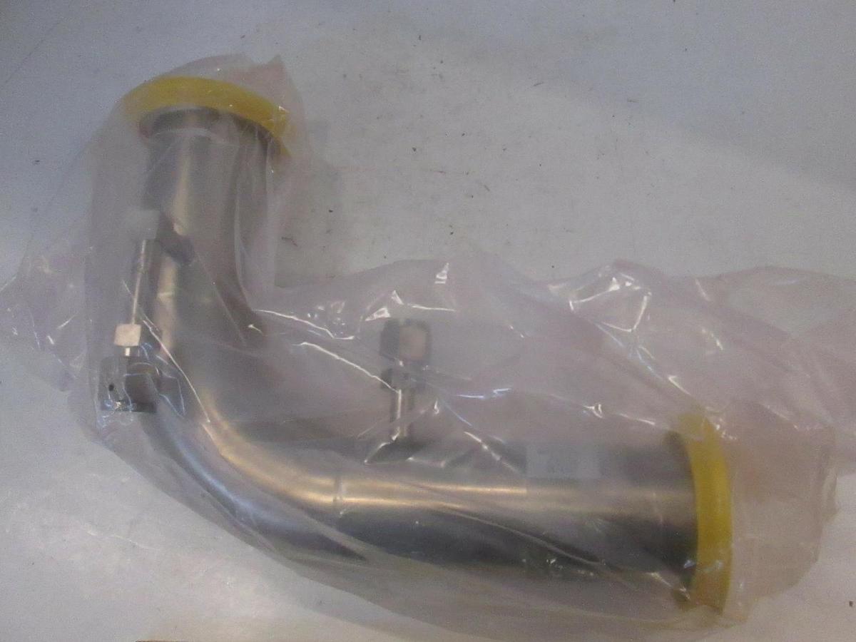 Used AMAT, 0050-37208, Weldment, Elbow CHMB Pump Line, New