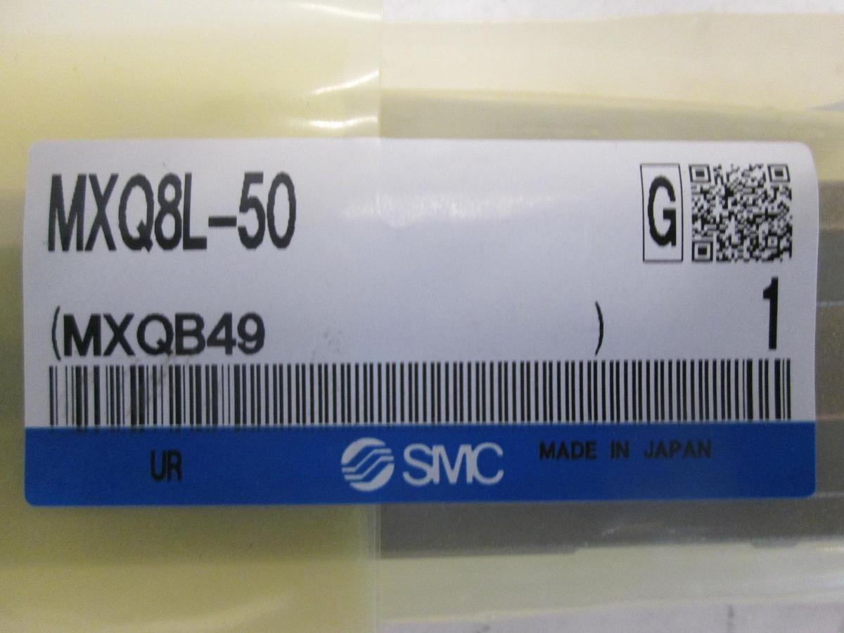 Used SMC, MXQ8L-50, Pneumatic Slide, New