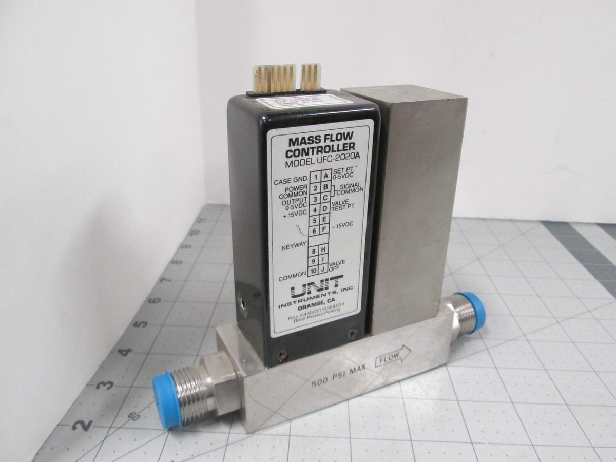 Unit, UFC-2020A, Ar, 30 SLM, Mass Flow Controller, Used