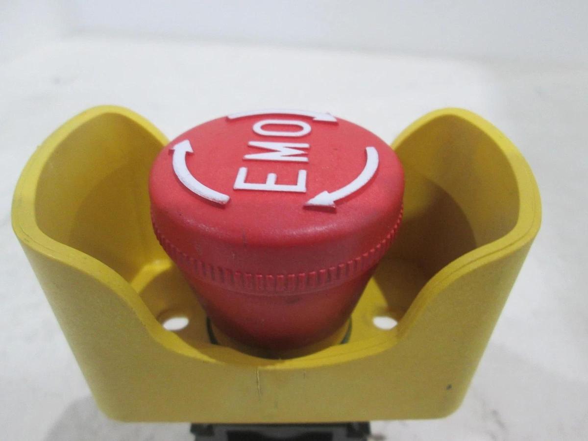 Used Eaton, Cutler Hammer, E22CB1E, Red Push Button Release Switch, Used