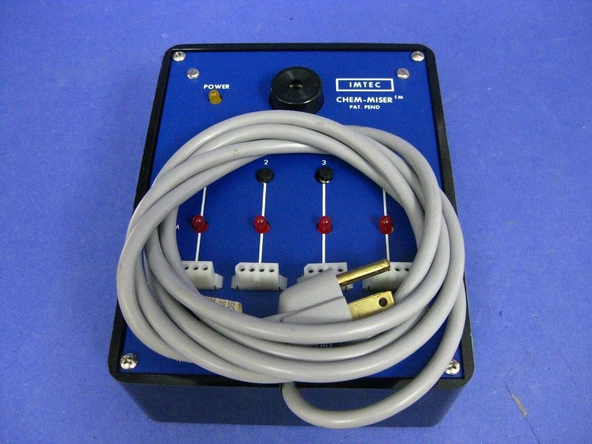 Used IMTEC Acculine Chem-Miser MCU Master Control Unit Model 501, 20-00-0400, Used