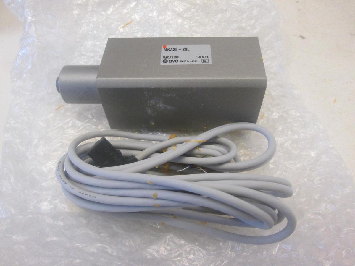 SMC, MKA25-20L-F7NVL, Rotary Cylinder w/ Sensor, New