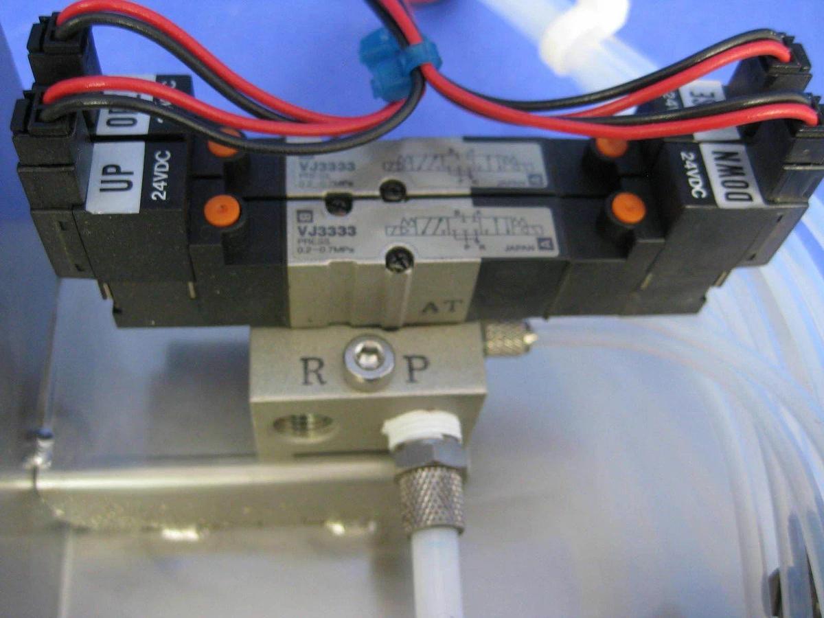 Used TEL Regulator Assembly: SMC AR2000-01B, VJ3333, Kuroda SPE-H, 0-1MPa Gauge
