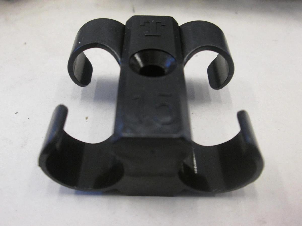 RYAN HERCO, 0960-015, TUBE HOLDER, 5/8" plastic T-Clip, New Lot of 117