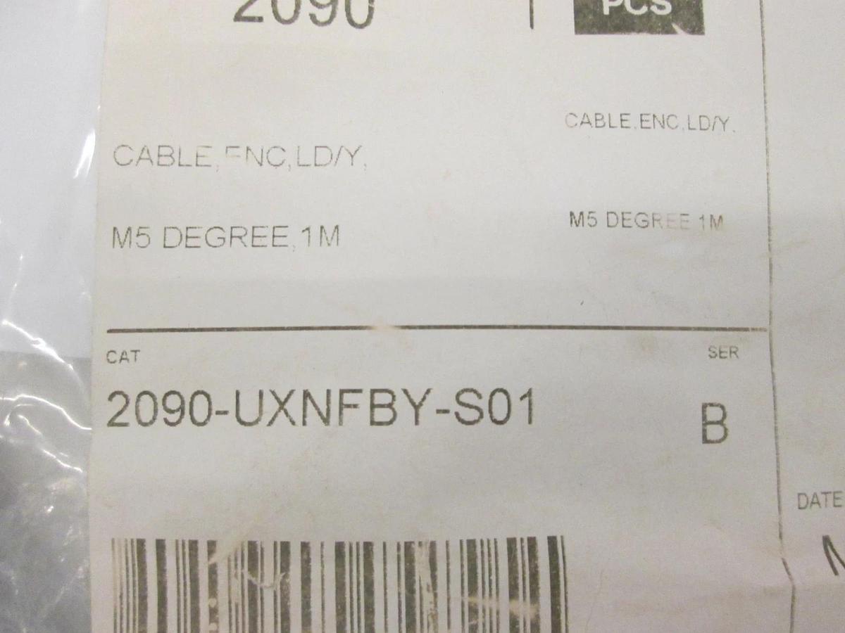Buckles-Smith, Cable ENC, M5 Degree, 1m, 2090-UXNFBY-S01, New