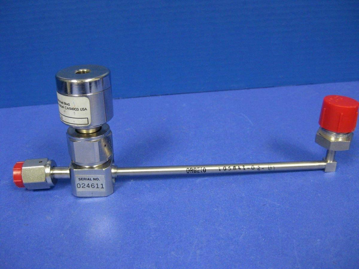 Used APTECH AP2550S 2PW FV4 TW4 Valve Assembly 1/4" FVCR x 1/2" MVCR
