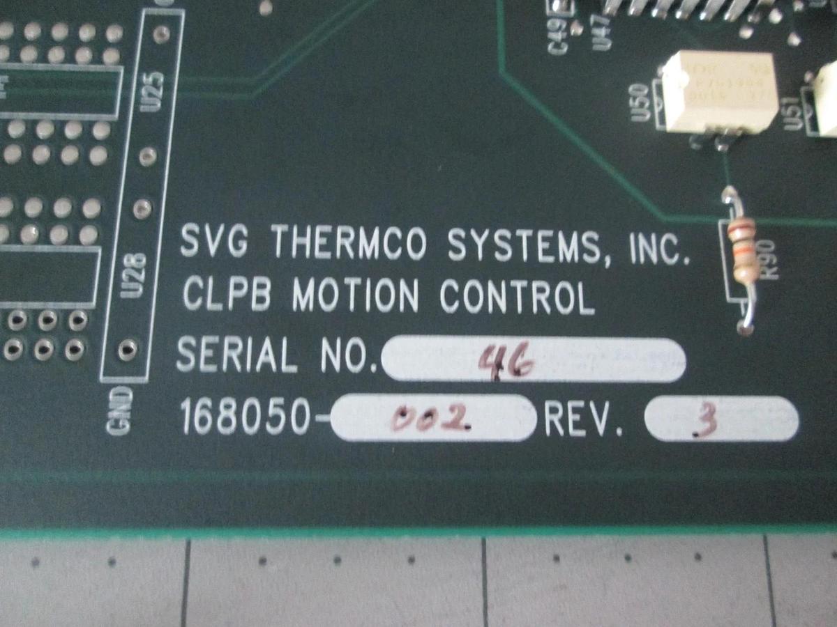 SVG, SPT Micro, 168050-002, CLPB Motion Control, PCB Assy, New