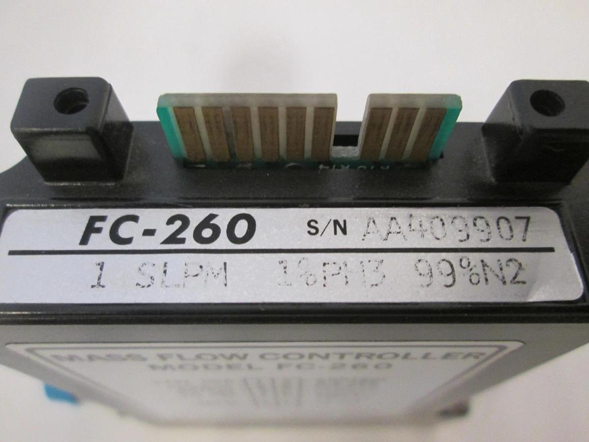 Used Tylan, FC-260, Mass Flow Controller, 1%PH3 99%N2, 1 SLPM, Used