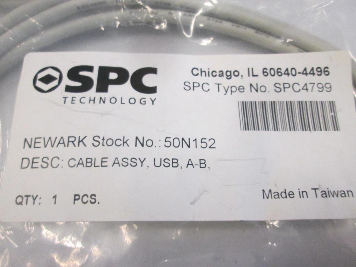 SPC Technology, 50N152, Cable ssy, USB, A-B, New