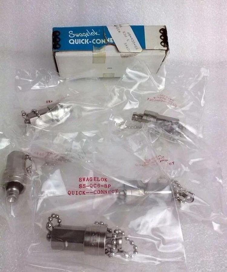 Used Swagelok SS-QC6-BP, Quick Connect Body Protector for 3/8" - LOT of 5