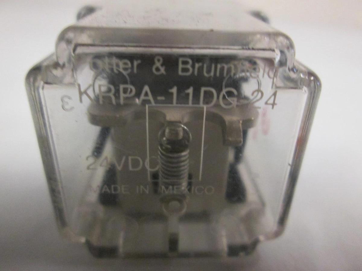 Used Potter & Brumfield, KRPA-11DG-24, 24VDC Relay, Used
