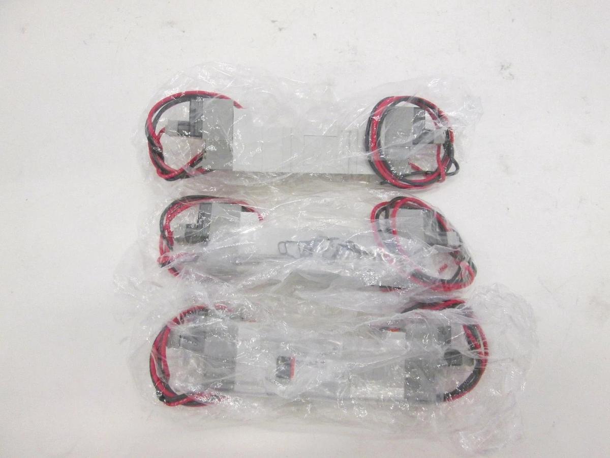 SMC, SY3440-5LOZD, Solenoid Valve, New, Lot of 3