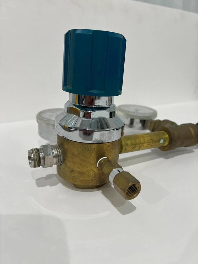 Used Air Gas, 4835000-20-000 Gas Regulator Assy w/ 2 Gauges & 2 Valves, Used