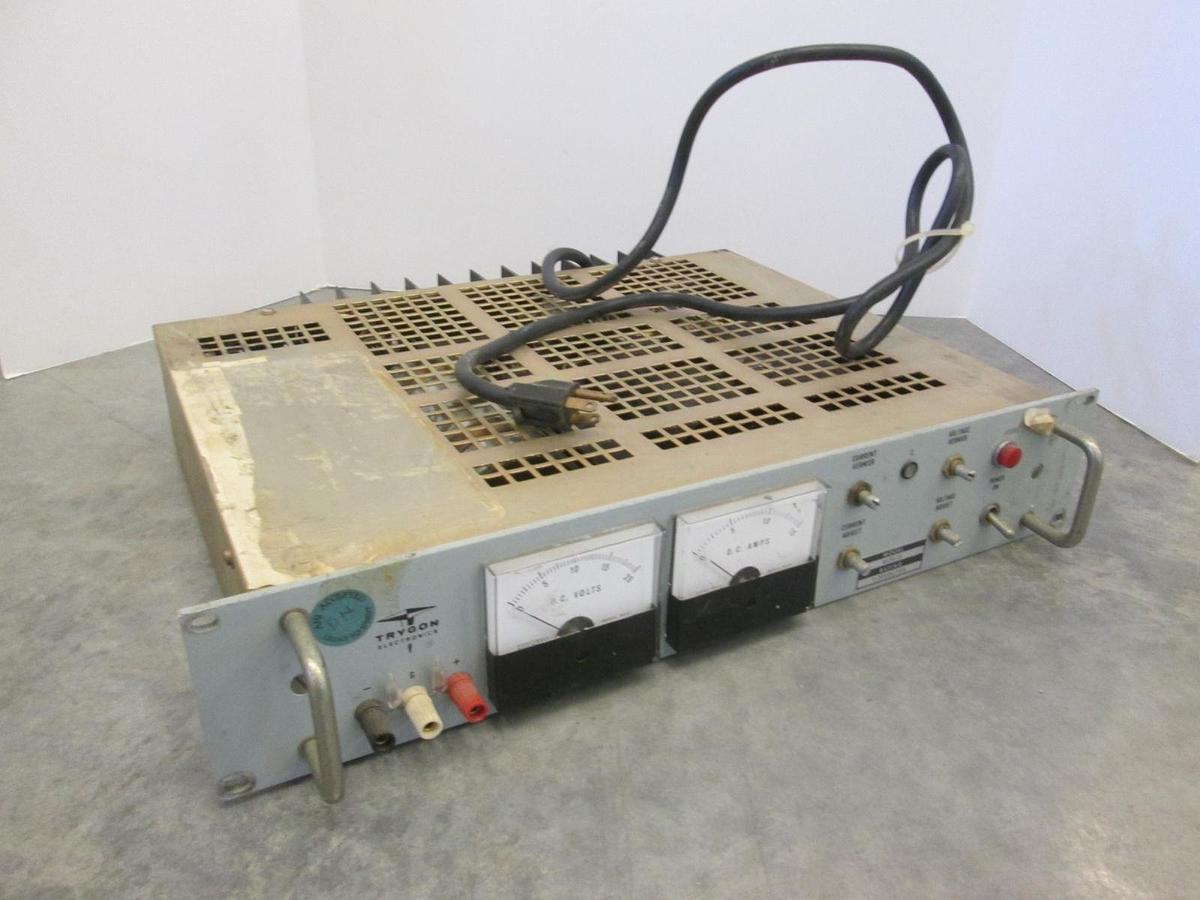 Used Trygon Electronics, High Voltage Power Supply, 0-20 VDC/15A, Model RS20-15, Used
