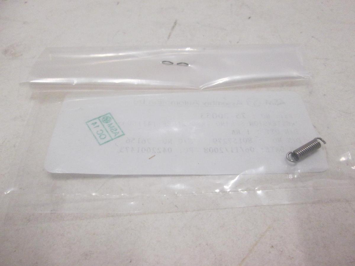 Used ASM, Extension Spring TAS002, 75-20053, New