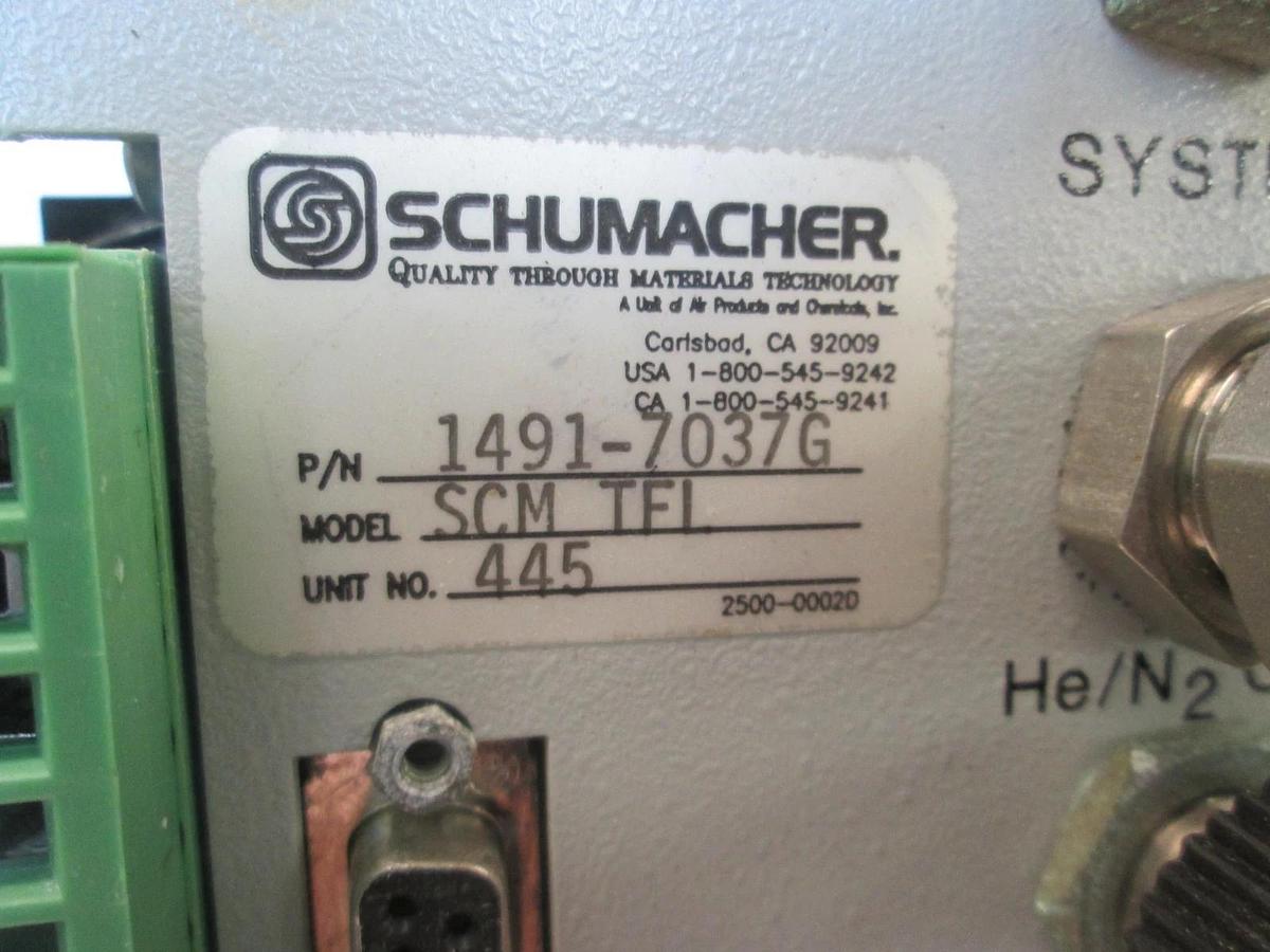 Used Schumacher, SCM TFL, Transfill Source Controller, 1491-7037G, Used