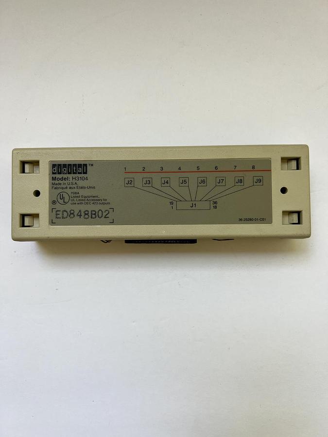 Used Digtial, H3104, Serial Interface, ED848B02 36-25280-01-C01, Used