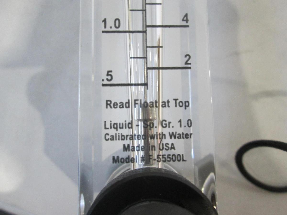 Blue-White Industries, F-550, Flowmeter, 0-5 GPM, New