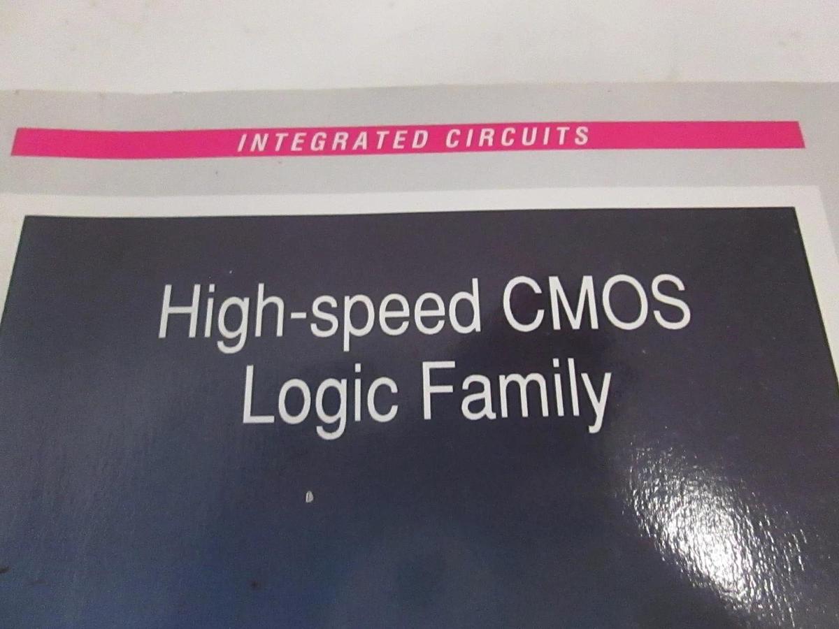 Used Philips Semiconductors High-Speed CMOS Logic Family Data Handbook, Used