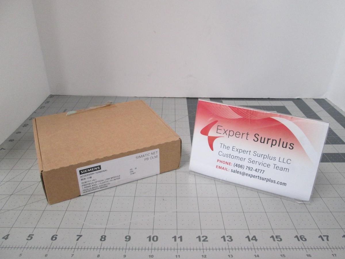 Used Siemens, Profibus Optical Link Module, 6GK1503-2CA01, Unopened