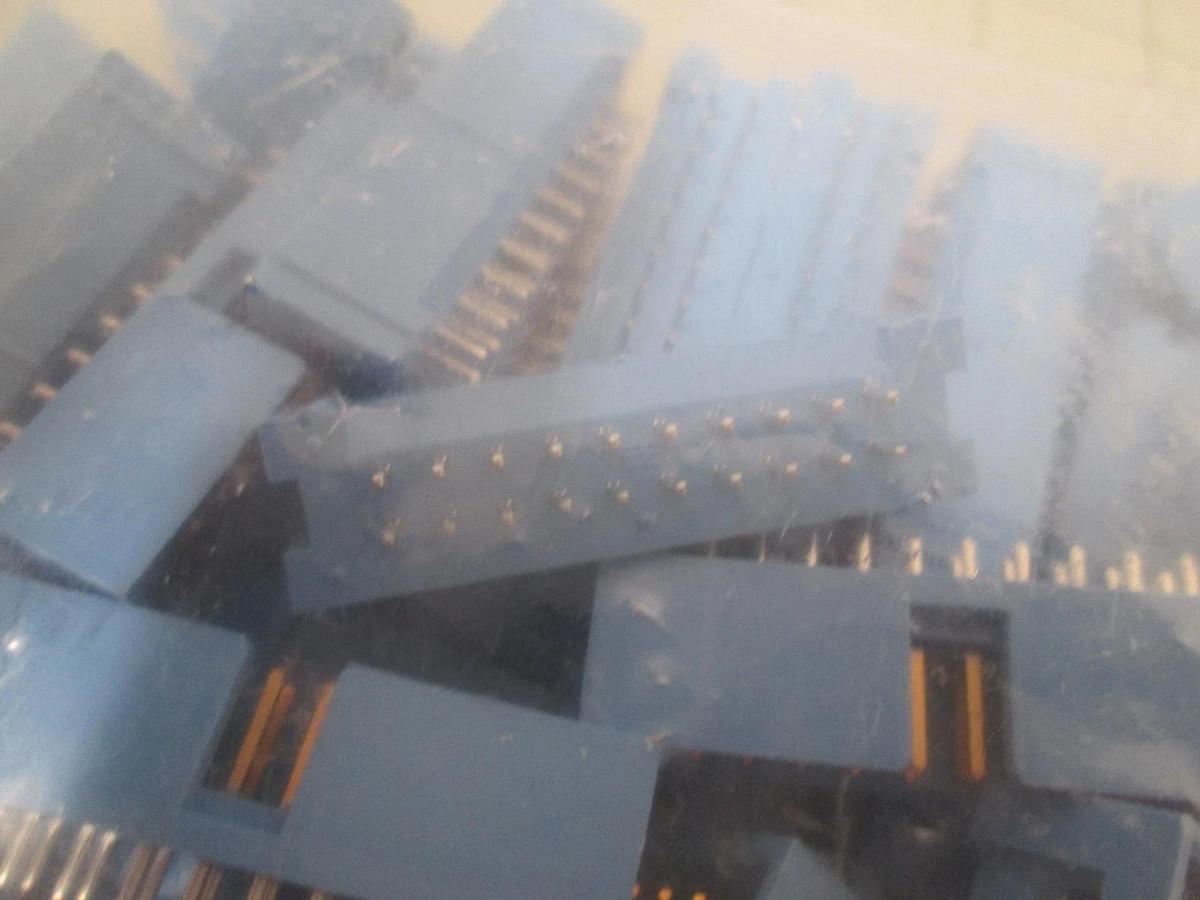 AMP, 609-2027, 20 POS, 2 Row Male Header Connector, New, Lot of 250