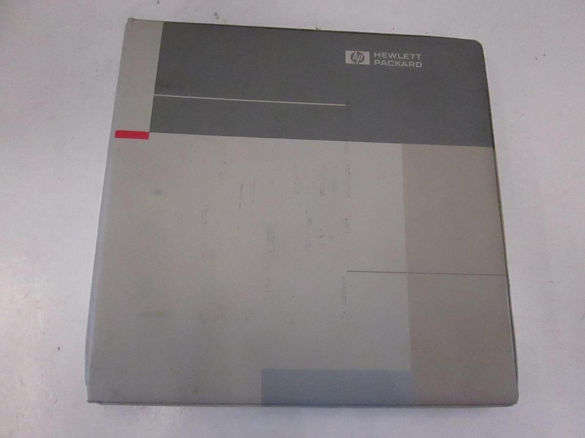 Used HP 1660A/AS 100-MHz State/500-MHz Timing Logic Analyzers User's Reference, Used
