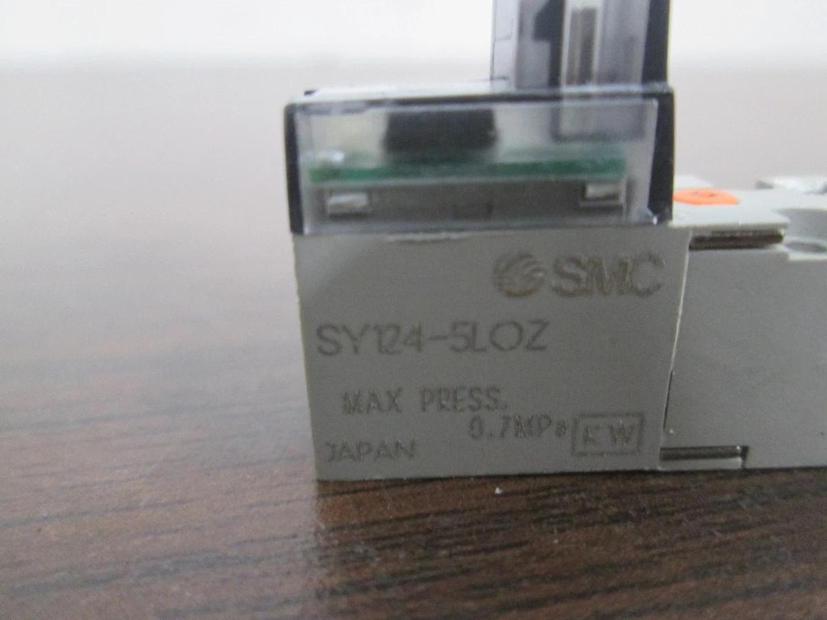 Used SMC, SY124-5LOZ, Solenoid Valve, 0.7MPa, Used