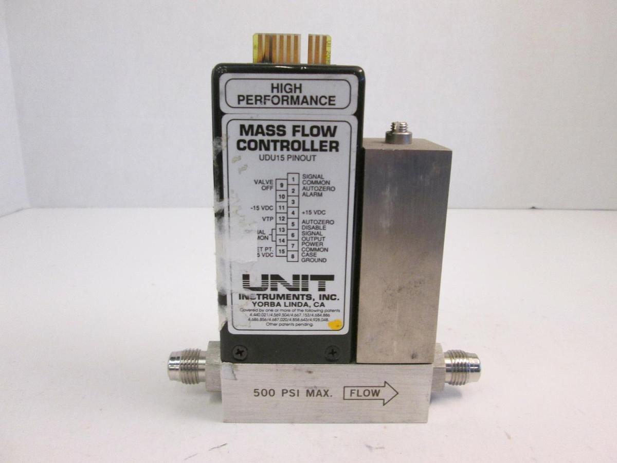 Used Unit UFC-1100A Mass Flow Controller MFC, HE, 1 SLM