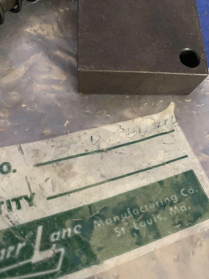 Carr Lane CL-11-THA-HH Steel Tapped-Heel Clamp Strap w/ Hex Head Clamping Screw