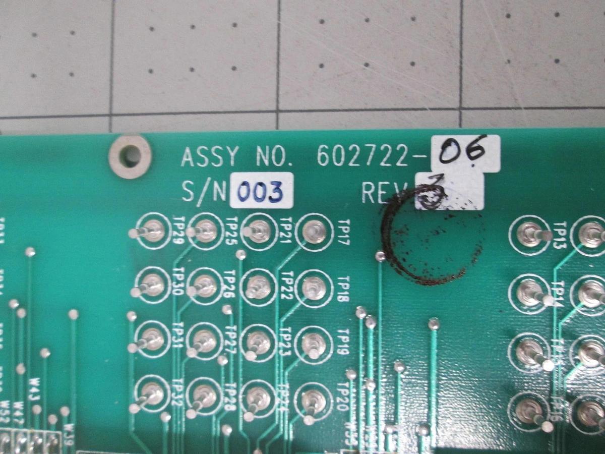 SVG VTR, 602722-06, Nitride Relay Gas Interface, PCB Assy, New