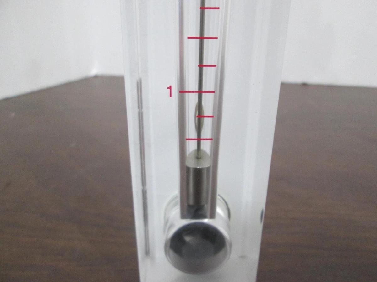 Used King Instrument, Sp. Gr. 1.0, 0.5-10.5 GPM, Flowmeter, Used