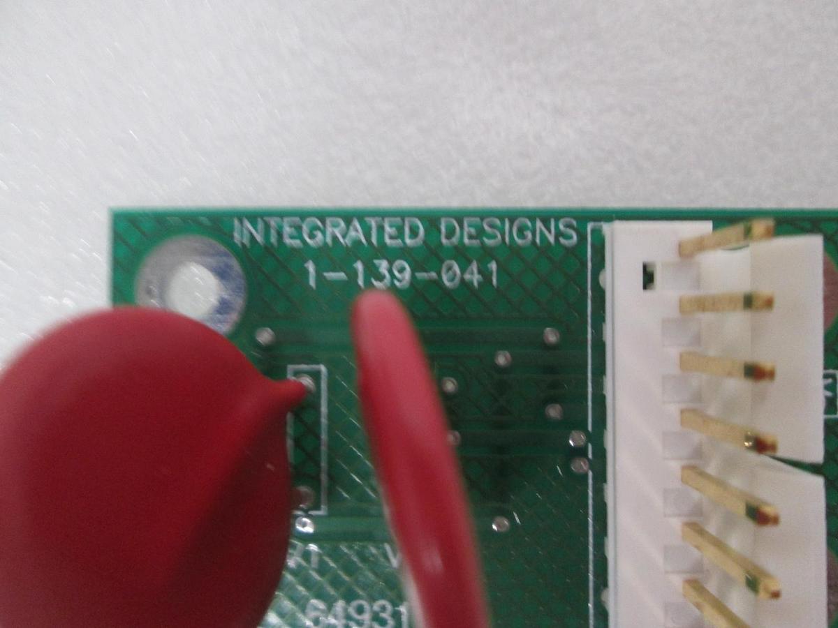 Used Integrated Designs, 1-139-041, Dual Volt A/C Filter PCB, New