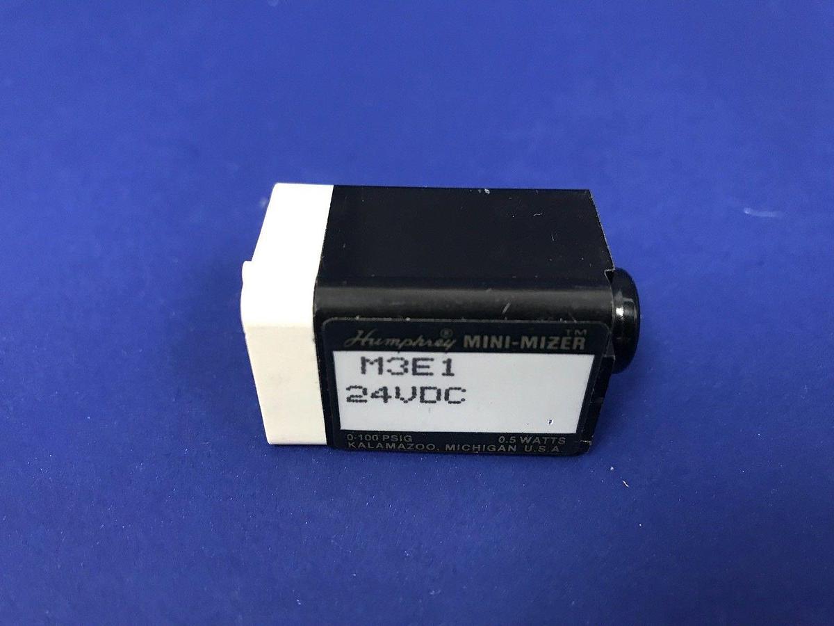 Used Humphrey Mini-Mizer M3E1 24VDC, Lot of 3 Used