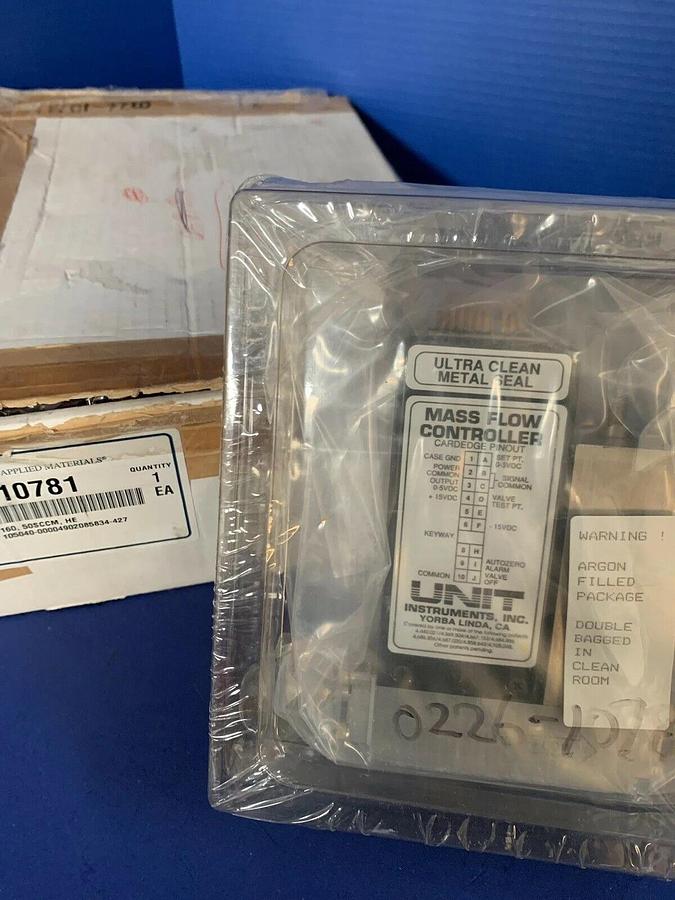 Used Unit UFC-1160A Mass Flow Controller, HE, 50 SCCM, Refurbished