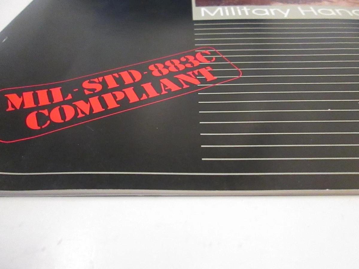 Used Xicor Military Handbook Stock No. 100-052, Used