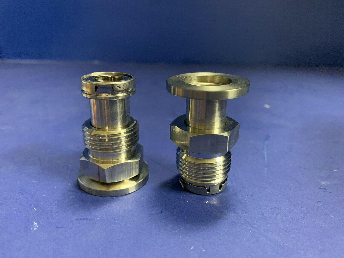 Used Nor-Cal  NW-16-1/2-MCR Adapter, NW16 x 1/2" MVCR, Lot of 2