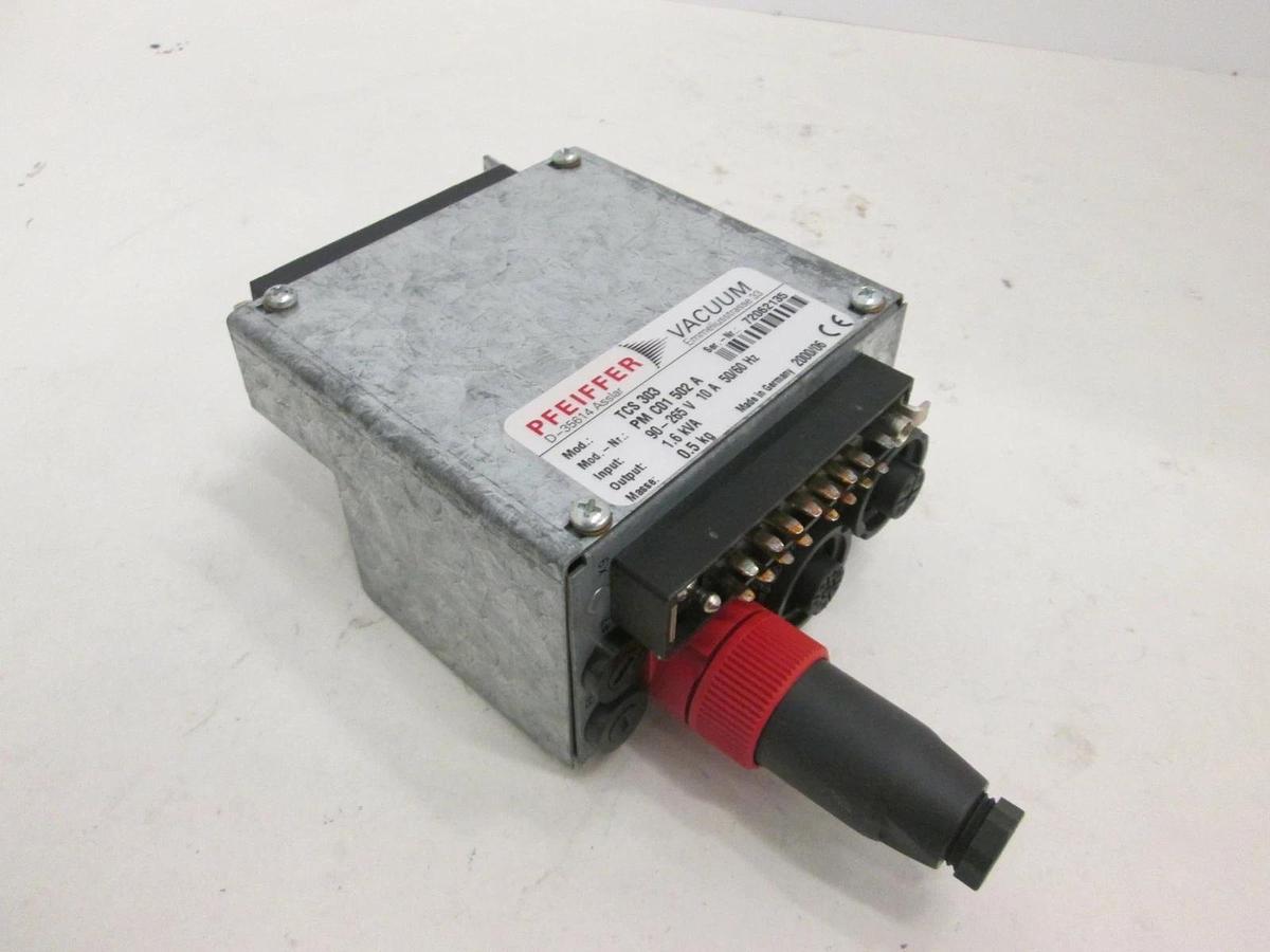 Used Pfeiffer, Vacuum Pump Control Unit, TCS 303, Used