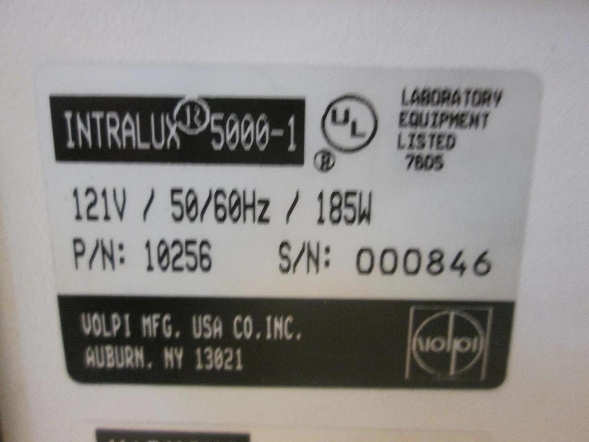 Used Intralux 5000-1, Light Source Illuminator, 121V, 50/60Hz, 185W, Used