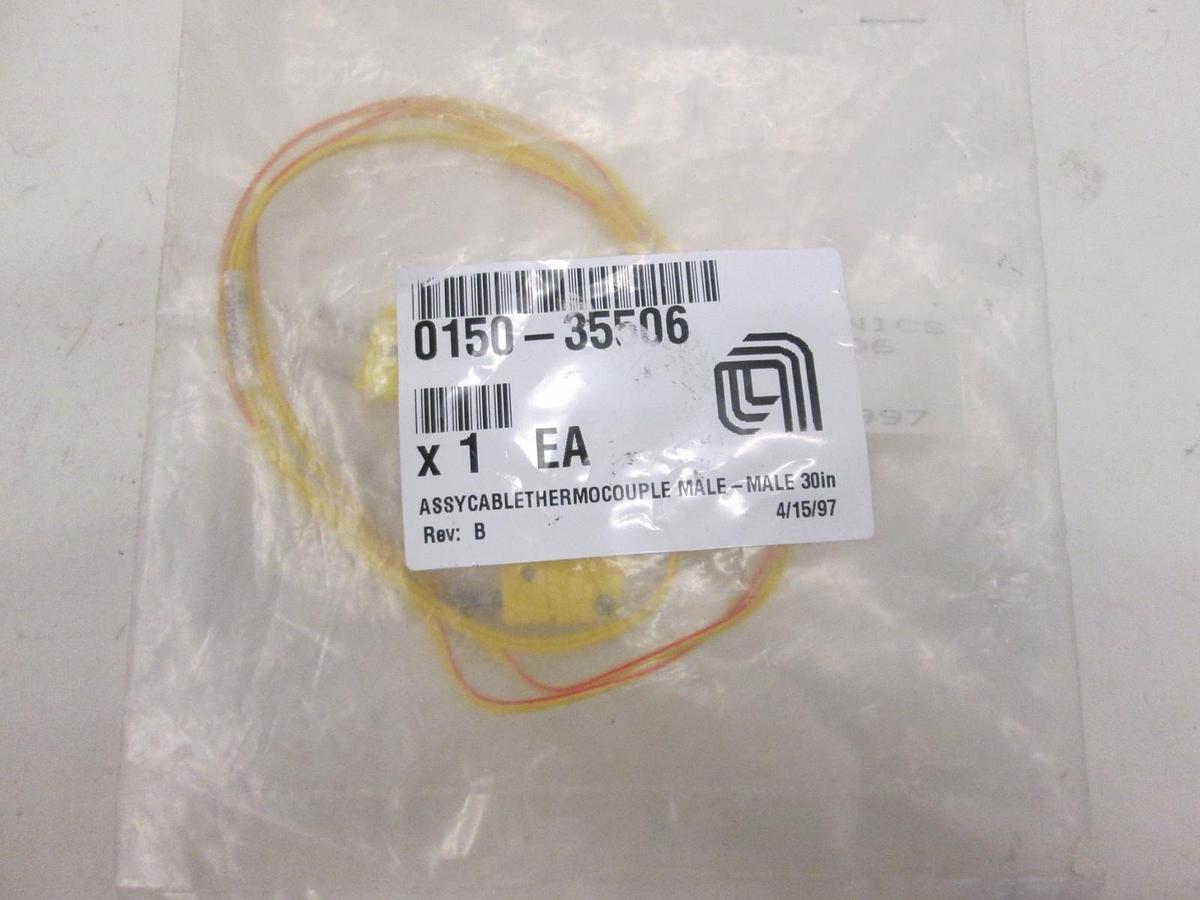Used AMAT, 0150-35506, Thermocouple Male Cable Assy, New