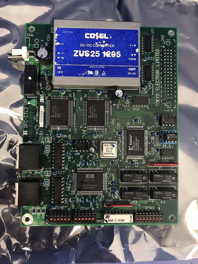 Used TEL GFC-CTL2 2108-020089-11, 2181-020089-13 PCB Assy, Used